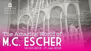 M.C. Escher, Belvedere, 1958 | The Amazing World of M.C. Escher