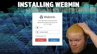 Installing WEBMIN Server Management Tool