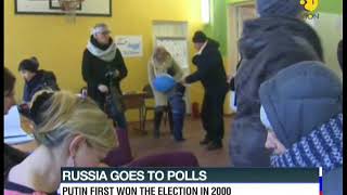 Putin all set for a fourth term; President Putin casts his vote in Moscow