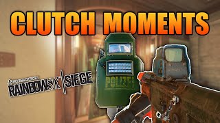 CLUTCH MOMENTS of Rainbow Six Siege.