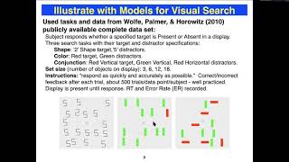 VISCA2020 3   Why Newell was Right Constructing Explanatory Models for Visual Search   David Kieras