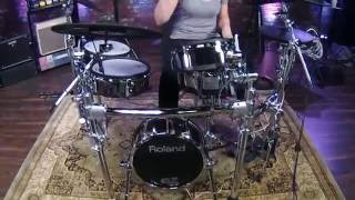 First Look at Roland TD-50 V-Drums with Jordan West at 909 Celebration