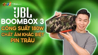 TRÊN TAY NHANH - Loa Bluetooth JBL BOOMBOX 3, chất âm ngon trong tầm  giá