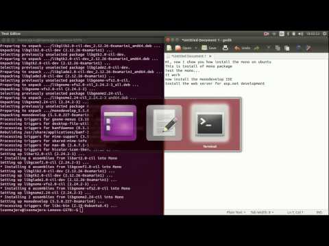 C# and ASP.NET on Ubuntu C# and ASP.NET on Ubuntu