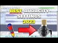 BEST Audacity Tutorial for 2024 | Professional Audacity Settings for AMAZING Audio