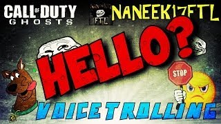 Cod Ghosts: Hello? Voice Trolling (Naneek17FTL, Pablojw)