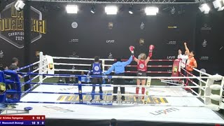 Muay Thai UAE Championship 2024  Kristina Tsyngaeva VS Masoumeh Bozorgi