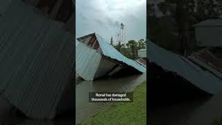 270K+ children left homeless or living in damaged homes after #CycloneRemal, Bangladesh