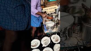 8 dosa in 60 sec less than a minute #dosawala #guntur