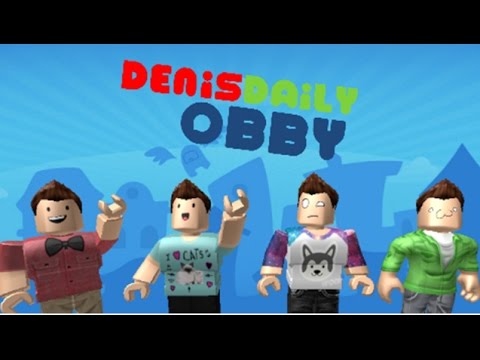 ROBLOX - The DenisDaily Obby! - YouTube