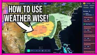 How To Use Weather Wise For Newcomers! The Best New Free Radar...