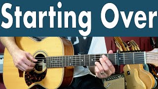 Starting Over Guitar Lesson (Chris Stapleton)