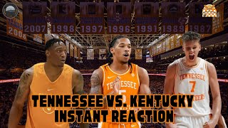 Tennessee vs. Kentucky Postgame Recap | Tennessee Vols Basketball