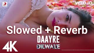 Daayre Full Video - Dilwale|Shah Rukh Khan|Kajol|Varun|Kriti|Arijit Singh|Pritam|Rohit S | 4K