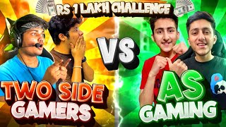 Two Side Gamers Vs As Gaming Brothers😡😱|| Winner Get's ₹1,00,000 -Garena Free Fire