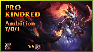 PRO Kindred Replay Samsung Galaxy [Ambition/매번 꺾이는 마음] | KDA 7/0/1 JNG (KR)