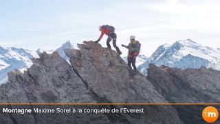 Maxime Sorel dans Télématin sur France 2 pour #MonDoubleEverest