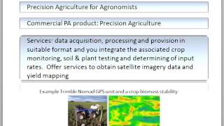 Lecture 15: Precision Agriculture