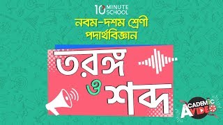 ০৭.১৭. অধ্যায় ৭ : তরঙ্গ ও শব্দ - শব্দ তরঙ্গ (Sound Wave) [SSC]