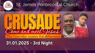 St James Pentecostal Church T\u0026T Evangelistic Crusade Live Stream. 3rd Night.