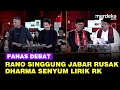 Panas Debat! Rano Tanya Banjir Singgung Jabar Rusak, Jenderal Dharma Lirik-Lirik RK