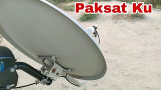 How to set paksat ku band satellite @38E by dish tips 2023?