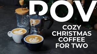 Christmas Morning Coffee for Two: Moka Pot \u0026 French Press Magic