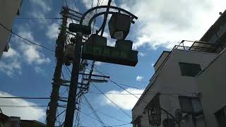 門真銀座商店街を京阪電車線路側から行く　　（大阪府門真市）   Shopping Street in Japan