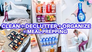 EXTREME CLEAN WITH ME + DECLUTTER + ORGANIZE | DAYS OF SPEED CLEANING MOTIVATION|FRIDGE ORGANIZATION