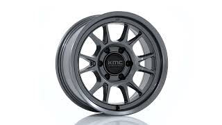 KMC Wheels Range KM729 - 17X8.5 - Matte Anthracite