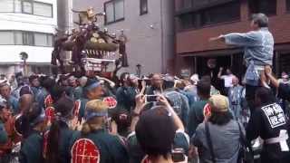 堀留町一丁目町会　大神輿町内渡御　椙森神社　例大祭２０１５　２０１５．５．１５