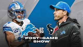 Detroit Lions vs Houston Texans LIVE Post Game Show