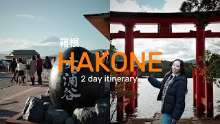 Hakone in Autumn 🗻🍁 | 2-day travel guide, Hakone free pass, pirate ship, volcano, Mt Fuji