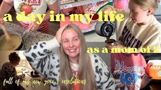 a day in my life as a sahm of 2 | january vlog, new year new me (-ish)