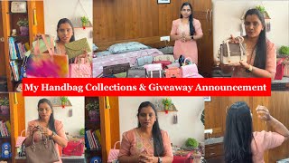 Our 100k Giveaway Announcement|My Handbag Collections|Haircare Routine