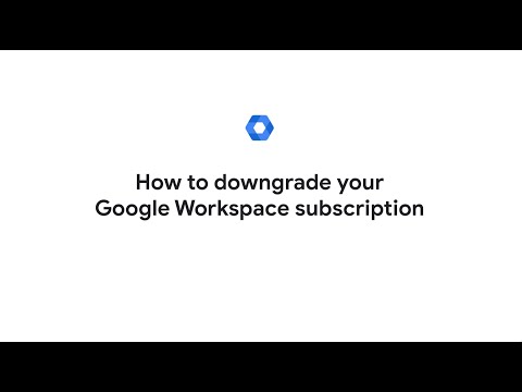 How to downgrade your Google Workspace subscription