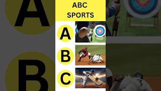 ABC Sports!  Learn ABCD with Fun Sports for Kids! #Shorts #abclearning #kidseducation #abc