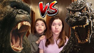 GODZILLA vs. KONG IN OUR HOUSE!