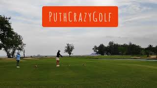 PuthCrazyGolf สนามกอล์ฟสวนสน ประดิพัทธ์ หัวหิน หลุม 18  Seapine Golf Course