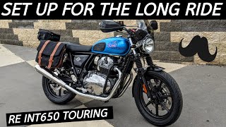 You Can Tour on an Interceptor 650 - Baxter Custom Works - Wahoo!