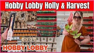 Hobby Lobby Holly & Harvest NEW STORE WALK THRU #hobbylobby #christmas