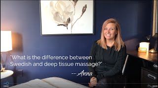 FAQ - What is the difference between Swedish, Sports, and Deep Tissue Massage?