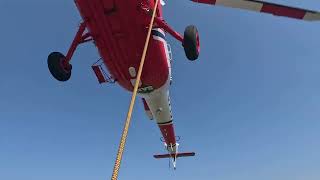 POV ZELTWEG #airpower 2024 W-3A Sokol CZECH AIRFORCE, two crazy guys on the rope