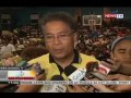 bt roxas ipinagkibit balikat ang panawagang wag siyang iboto dahil sa laglag bala