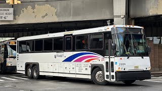 New Jersey Transit Bus Compilation at Port Authority Bus Terminal