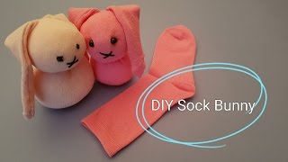 How to make a Sock Miffy Bunny DIY Tutorial