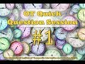 OT Quick Question Session: Question 1