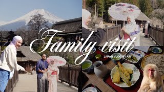 Japan Vlog: Family came to visit | Malaysian in Japan