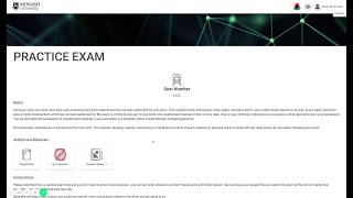 Practice eExam walkthrough video