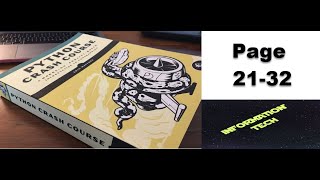 Python Crash Course Section 2 part 2 Pages 15-32